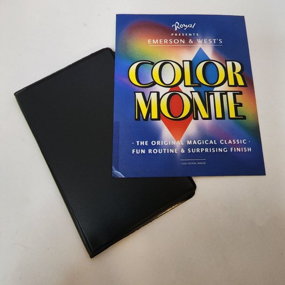 Color Monte Card Trick by Emerson & West - Original USD or EURO version - Picture 4 of 6